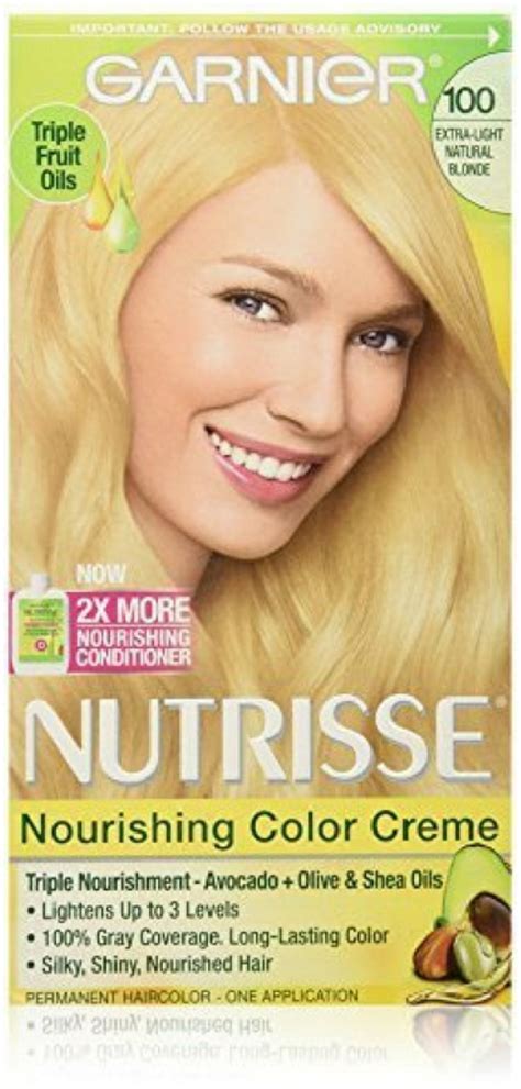 Garnier Nutrisse Nourishing Color Creme Extra Light Natural Blonde