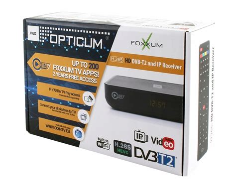 TUNER DVB T2 IPTV ODIN TV BOX 7546316847 Oficjalne Archiwum Allegro