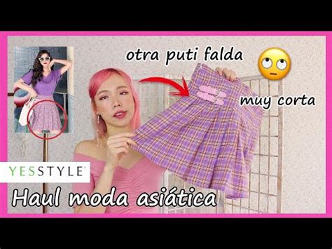 Video Probando Ropa Asiatica Por Que Usan Faldas Tan Cortas Haul