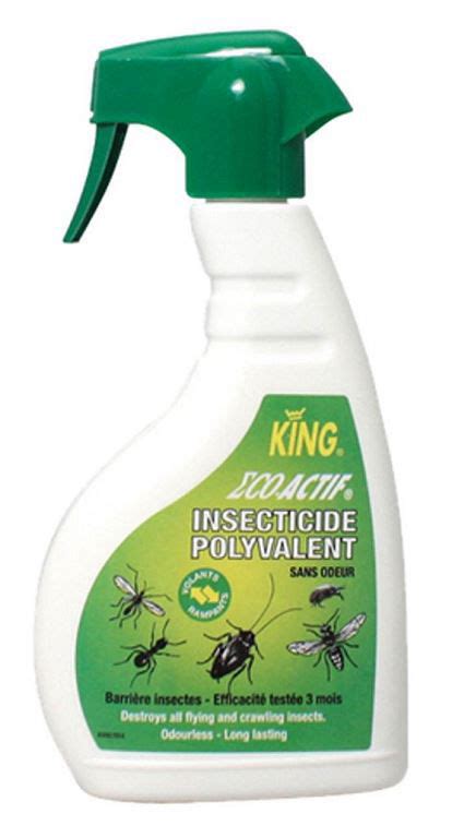 Insecticide Pour Volants Et Rampants King Flacon De 500ml Produit