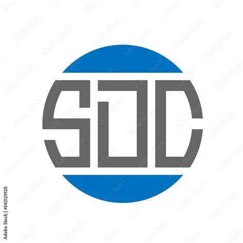 SDC letter logo design on white background. SDC creative initials ...