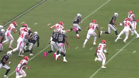 Raiders Vs Chiefs Battle For The Afc West Youtube