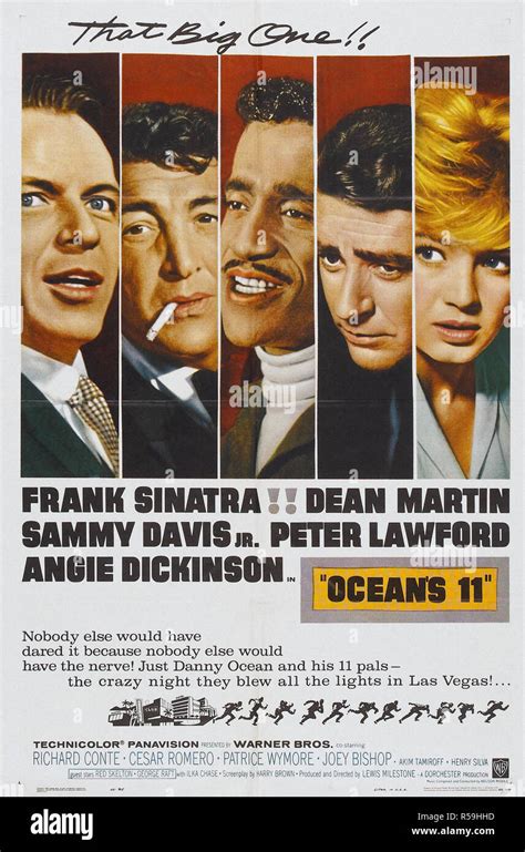 Ocean's 11 - Original Movie Poster Stock Photo - Alamy