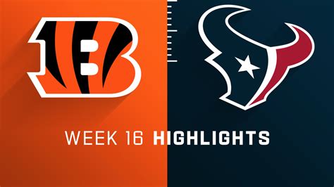 Cincinnati Bengals vs. Houston Texans highlights | Week 16