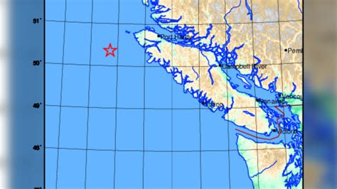 Magnitude 4.9 earthquake detected off Vancouver Island | CTV News