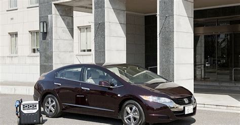 Honda Turns Their Fuel Cell Sedan Into A Solar Powered Generator Wired