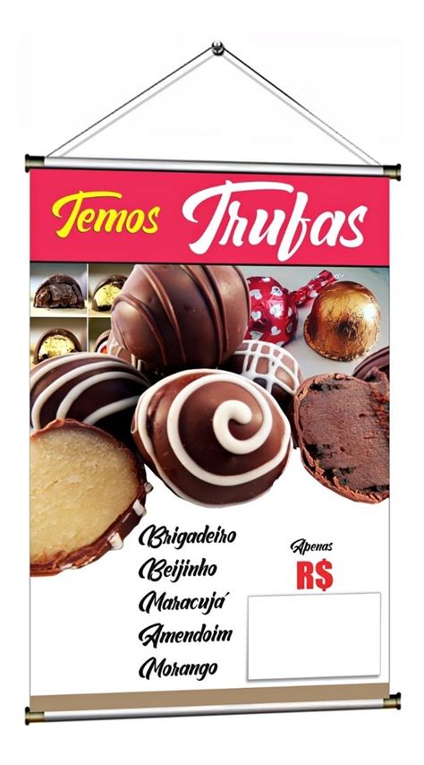 Banner Pronto Temos Trufas Mercado Livre