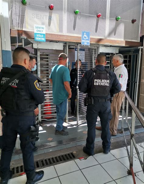 Asegura Polic A Estatal A Un Hombre Por Orden De Arresto En Estados