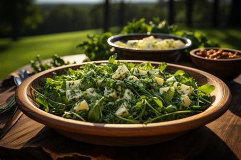 Premium Photo Fresh Arugula Or Arugula Salad Smooth Light Of Dusk