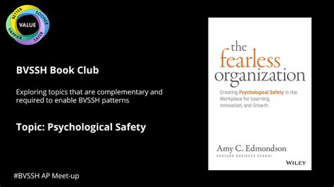 The Fearless Organisation By Amy Edmondson Creating Psychological