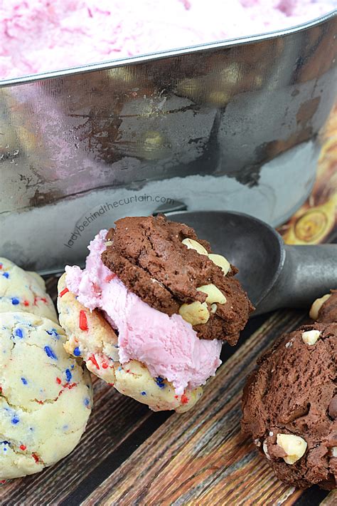 Neapolitan Ice Cream Sandwiches Recipe Ice Cream