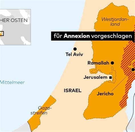 Israel Premier Benjamin Netanjahu Will Das Jordantal Annektieren Welt