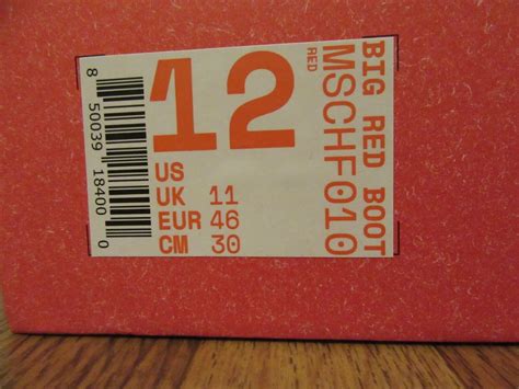 Mschf Big Red Boot Size Red Mschf Astro Boy Brb Brand New Nib Ds