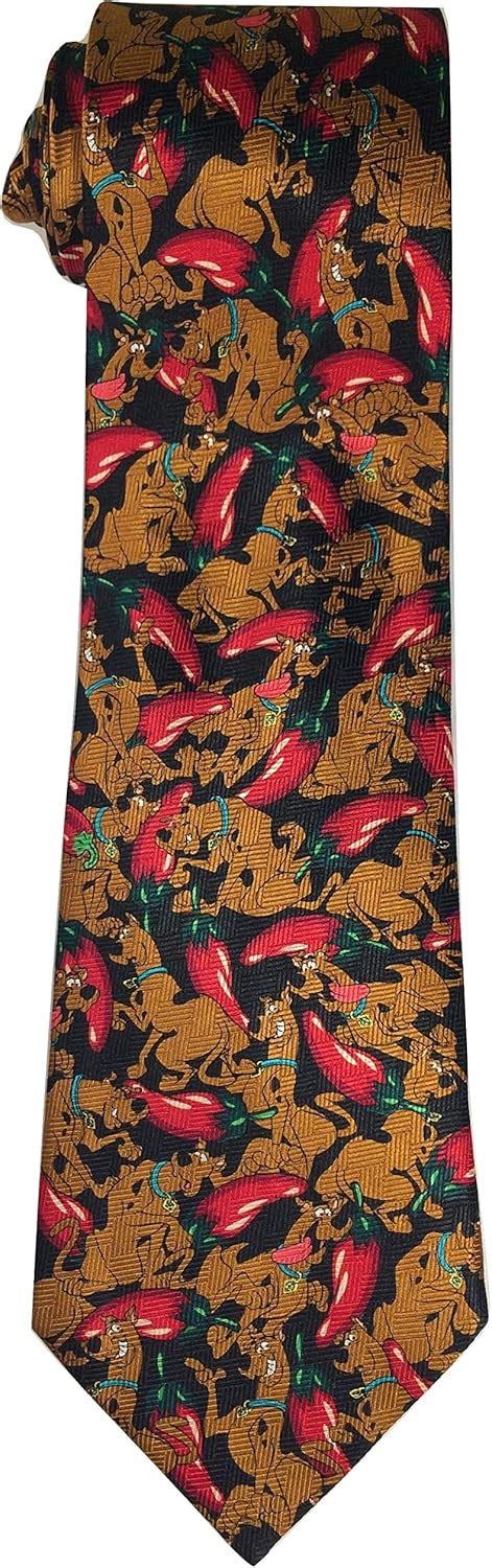 Amazon Scooby Doo Hot Peppers New Cartoon Novelty Tie Clothing