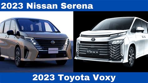 New Compare 2023 Nissan Serena Vs 2023 Toyota Voxy Comparison YouTube