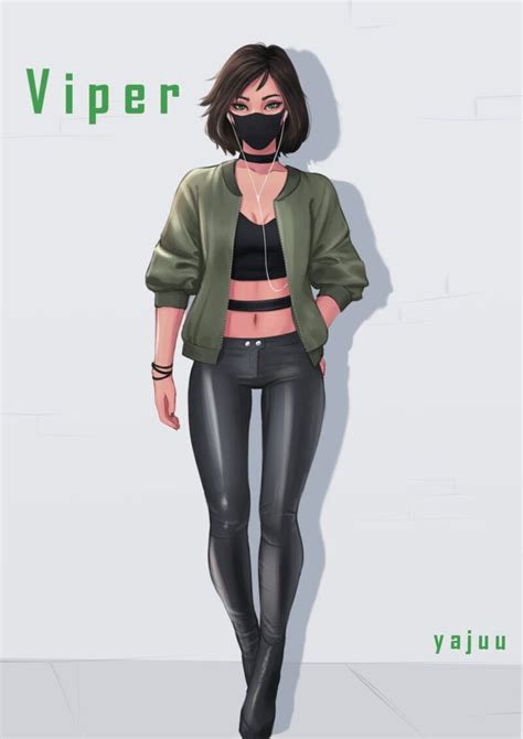 Artstation Viper Casual Outfit Tristan Yajuu Bour Character