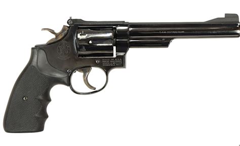 REVOLVER Double Action Fabrikat Smith Wesson Modell 19 3 Kaliber