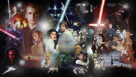 Star Wars Heroes And Villains Wallpapers Wallpaper Cave