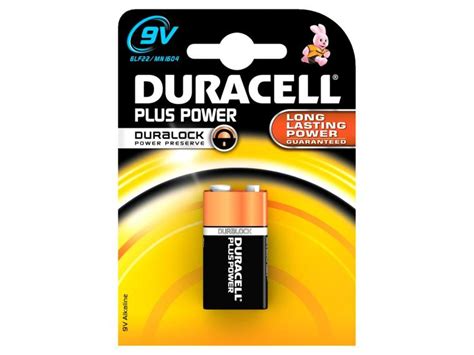 Duracell Plus Power 9 Volt Mantel