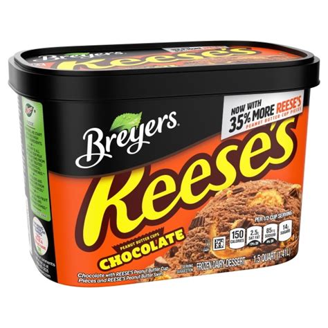 Breyers Frozen Dairy Dessert Blasts Chocolate Reeses Products Lowes