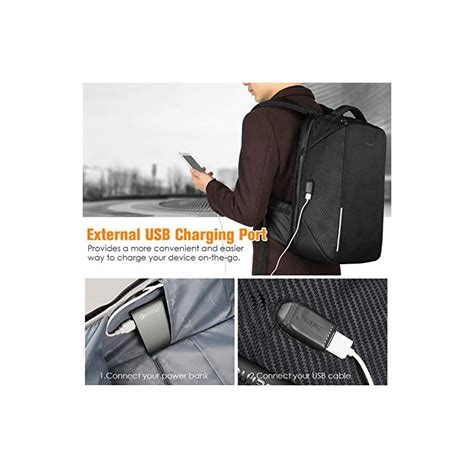 Anti-theft Travel 15.6 Inch Laptop Backpack - Shop UK