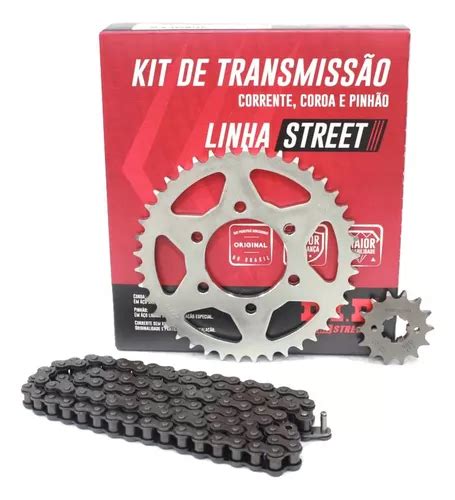 Kit Relação Did Yamaha Xtz Crosser 150 15 À 24 Transmissão