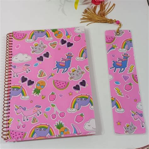 Caderno Pautado Capa Plastificada Shopee Brasil