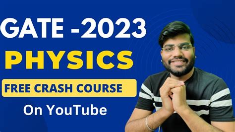 Gate 2023 Crash Course Physics Physics Tadka YouTube