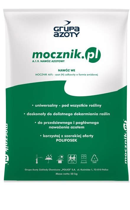 Nawóz Uniwersalny Mocznik Azotowy Mineralny Granulat 25kg Grupa Azoty