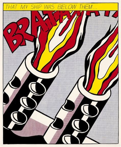 Roy Lichtensteins Early Pop Art Masterpieces Roy Lichtenstein Pop