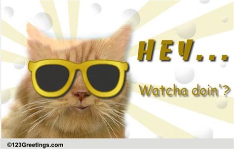 A Cool Hello Card! Free Hi-hello eCards, Greeting Cards | 123 Greetings