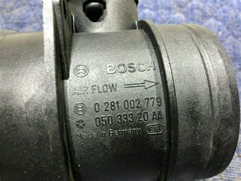 BOSCH MASS AIR FLOW Sensor MAF Chrysler Sebring Dodge Avenger Jeep JS 2