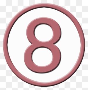 Fichier - Huit - Svg - Number 8 In Bold - Free Transparent PNG Clipart ...