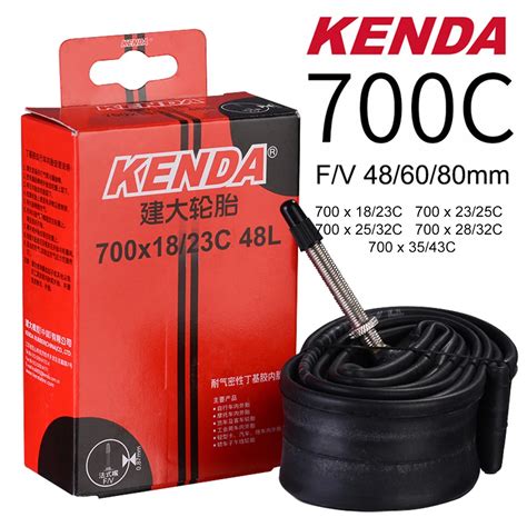 Kenda Road Bike Bicycle Inner Tube C X C To C Presta Vlave