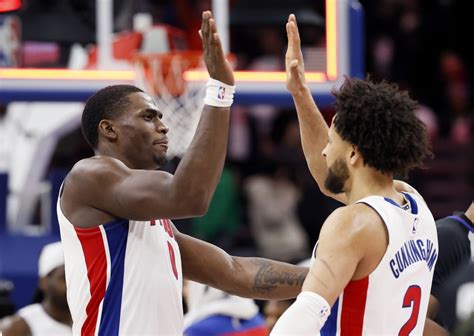 pistons   pistons  emerging    surprise