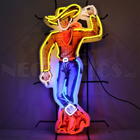 COWBOY - VEGAS VIC NEON SIGN - 5CWBOY - Neonetics