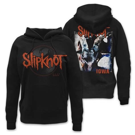 Bravado - Iowa Album Cover - Slipknot - Girlie Kapuzenpullover