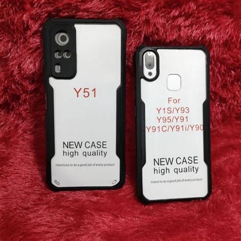 Jual Softcase Casing ARMOR Vivo Y91 Y93 Y95 Y51 Y51A Y53S V2030 Y19 Y30