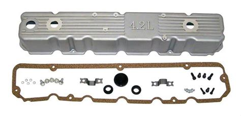 Jeep Wrangler Valve Cover Kit Aluminum 81 86 42l Jeep Cj5 And Cj7 Free Shipping