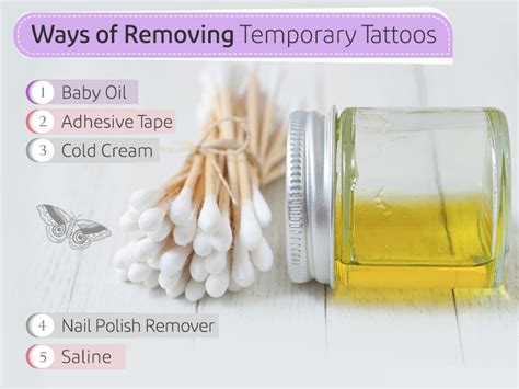 How To Remove Temporary Tattoos