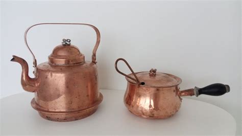 Antique Copper Tea Kettle By Skultuna Sweden And Antique Catawiki