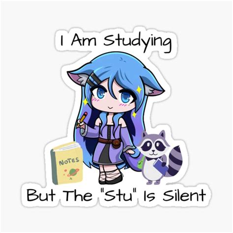 "I Am Studying Meme Anime Psycho Design" Sticker for Sale by ...