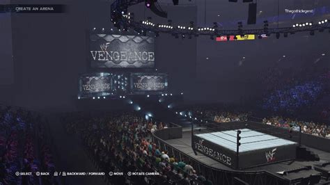 Wwe K Custom Arena Wwf Vengeance Youtube