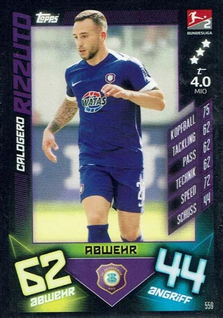 MATCH ATTAX 19 20 Bundesliga 2019 2020 Mappa Base Mappa No 559 Rizutto