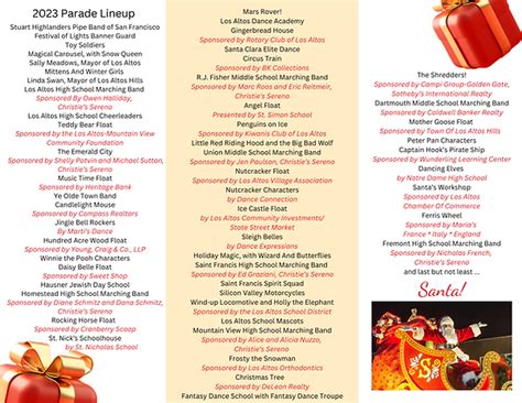 2023 PARADE PROGRAM | Festival of Lights