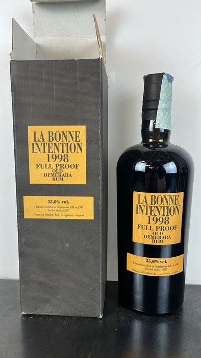 La Bonne Intention Years Old Velier Pm Full Proof Old