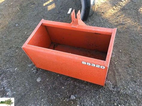 Ballast Box Kubota B Michener Allen Auctioneering Ltd