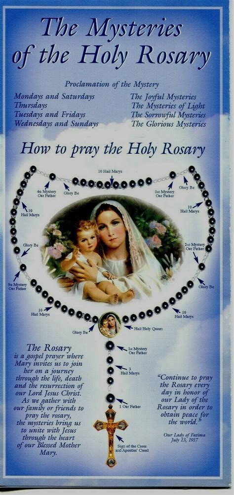 5 Mysteries Of Holy Rosary Item Eb637 Pamphlets Joyful Free Nude Porn Photos