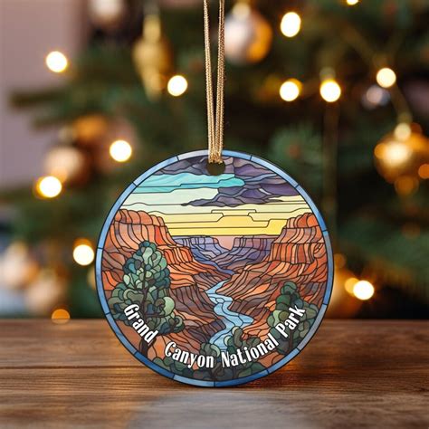 Grand Canyon National Park Usa National Parks Christmas Ornament