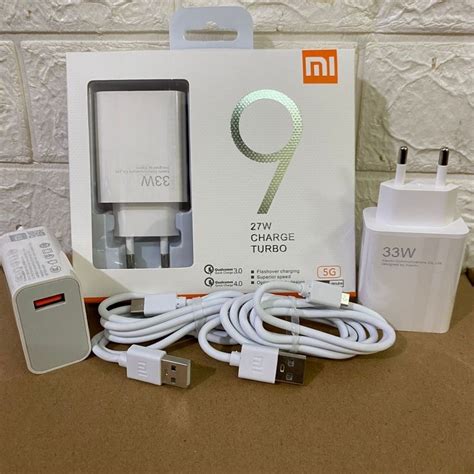 Jual Tc Charger Casan Xiaomi W Original Turbo Fast Charging